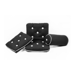 Kapokpude, rulle, Sort