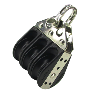 Kuglelejeblok trippel 6mm