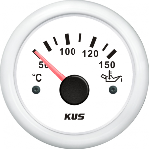 Ur, brændstof temperatur hvid