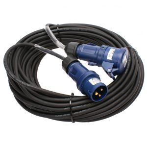 25m kabel CEE han/hun