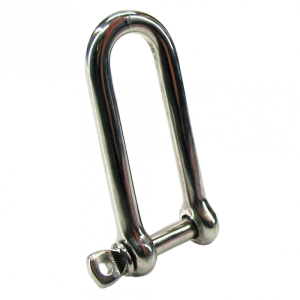 Sjækel D lang,captive pin 5mm