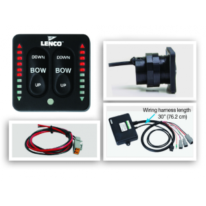 Betjen.panel Ny 2-delt indik. LENCO
