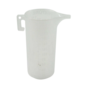 Målebæger, 1% eller 2%