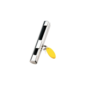 Motorlås, rf.stål 30,5 x 4 cm