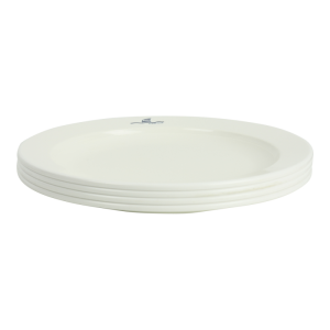 Flad tallerken, stor, 255 mm