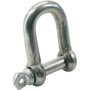 Sjækel 10 mm (3/8') D galv.