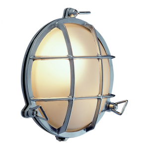 Skotlampe ¥190 mm forkromet