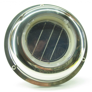 Solcelle-ventilator, Rustfri s