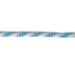 Skøde 24-fl, 8mm, hvid m/blå