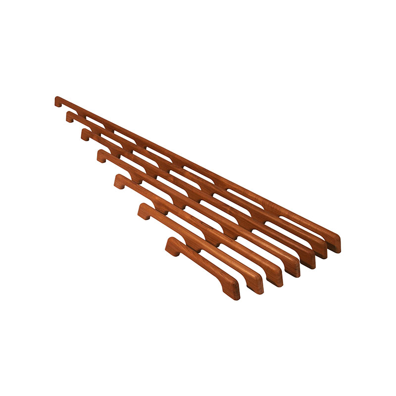 Teak håndliste 1 greb, L330mm
