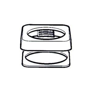 VDO Standardflange 62,5x62,5mm