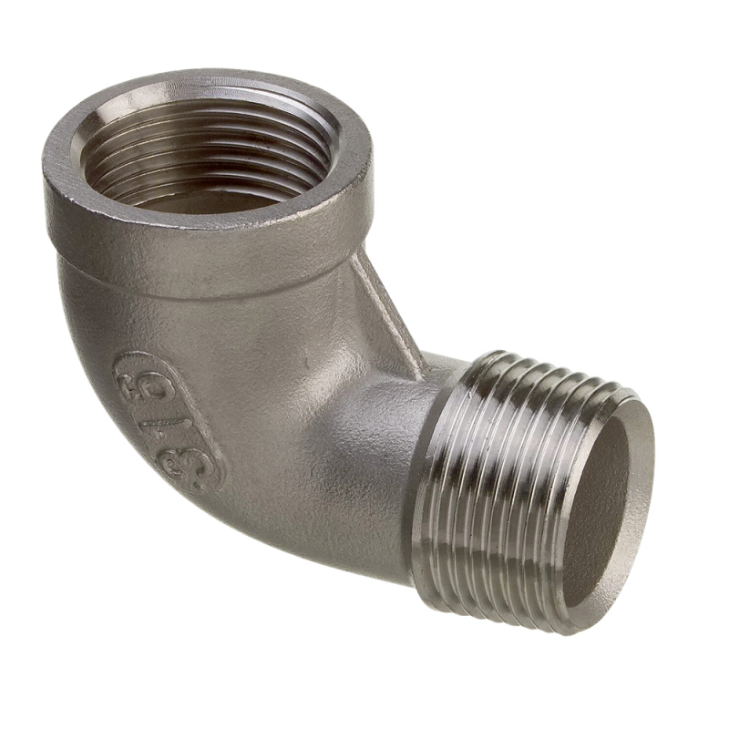 Vinkelrør 1 1/2' Udv/Indv 90gr