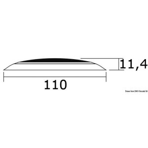 LED Loftlys rustfri 6 led i varm hvid 12V - Billede 2