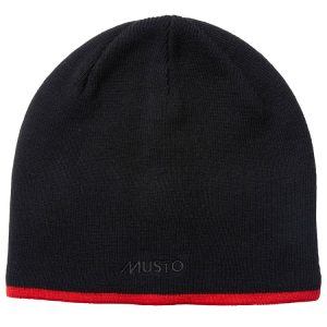 Musto knitted beanie hue - Sort