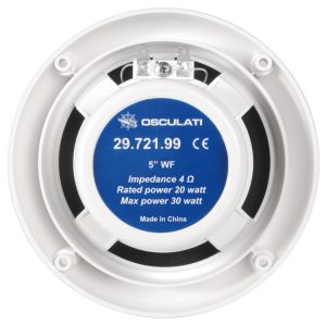 2 vejs højtalere 150mm - 60W - Hvid - 1 par - Billede 3