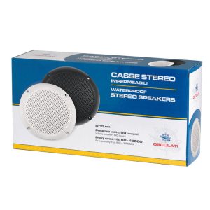 2 vejs højtalere 150mm - 60W - Hvid - 1 par - Billede 2