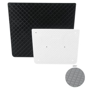 Motorbeslag 30x22 cm, sort