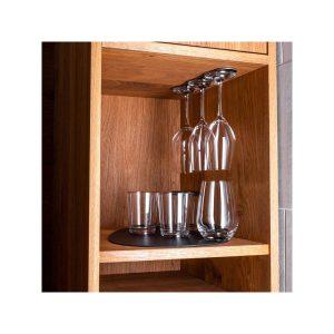 Silwy Metalliste Sort 25 x 5 cm.