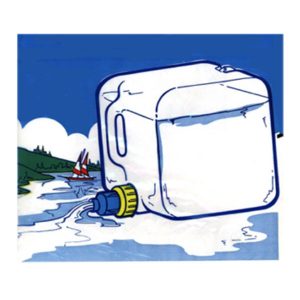 Vanddunk Sammenklappelig 10 liter