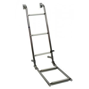 Badestige m/beklædn, 3+2 trin