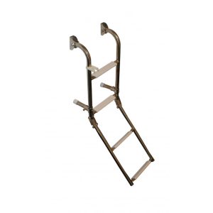 Badestige m/beklædn, 2+2 trin