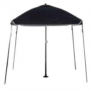 Parasol, Anthracite kraftig, med tilt