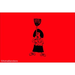 Fun flag,45x30, Svigermor(fare