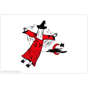 Fun flag,45x30, Ingen kone omb