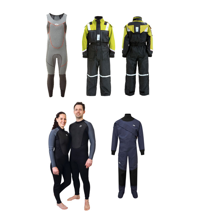 Flyde-, Våd- og Tørdragter