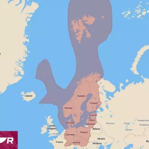 Raymarine Lighthouse søkort preloaded Nord Europa