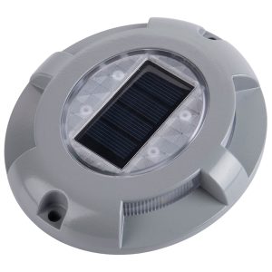 1852 Brolys aluminium med solcelle