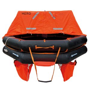 HERO Redningsflåde YACHT cylindrisk 10 personer SOLAS A