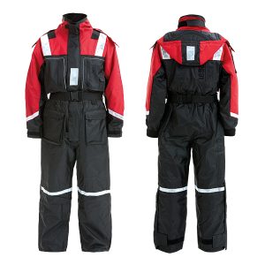 1852 flydedragt rød/sort 50N EN ISO 12402-6 str. 120cm