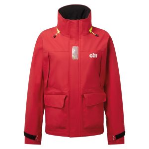 Gill OS34J Coastal dame jakke rød str. 10