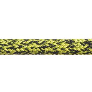 Robline Admiral 7000 Dyneema fald, 12mm Sort/Gul - 1 mtr