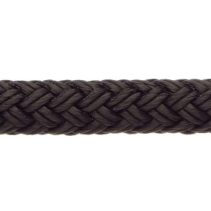 Robline Rio Fortøjningsline, 10mm Sort - 1 mtr