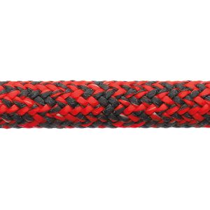 Robline Sirius XTS Dyneema Cruising, 8mm Rød/Sort/Hvid - 1m