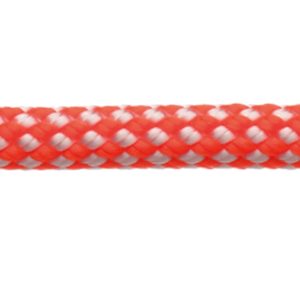 Robline Dinghy Control, 3mm Hvid/Orange - 1 mtr