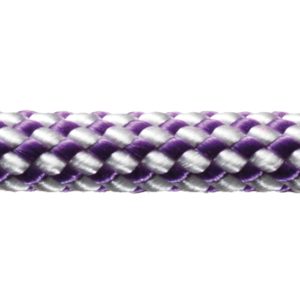 Robline Dinghy Control, 3mm Hvid/Lilla - 1 mtr