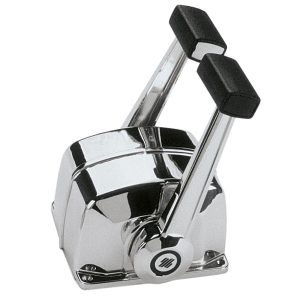 Ultraflex Kontrolbox B78 dobbelt i krom m/trim