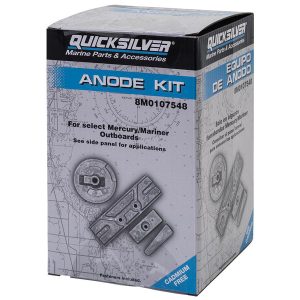 Quicksilver 8M0107548 aluminiumanodesæt til udvalgte