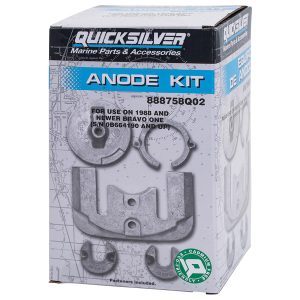Quicksilver 888758Q02 Aluminium Anode Kit til MerCruiser