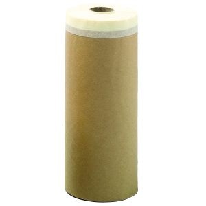 Afdækningspapir med klæb 300 mm x 20 m