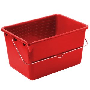 Rød rullespand 8 liter