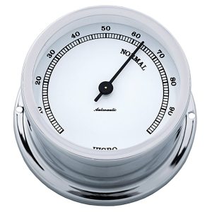 Autonautic minor 72 hygrometer Ø72/50 mm forkromet messing