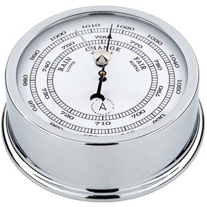 Autonautic atlantic 95 barometer Ø95/70 mm forkromet messing