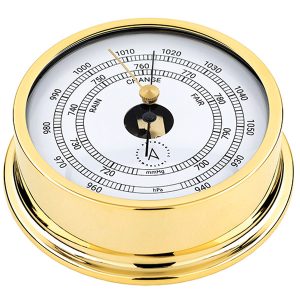 Autonautic pacific 120 barometer Ø120/110 mm forgyldt