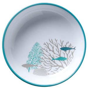 MB Coastal Acqua suppe tallerken Ø18, 6 stk