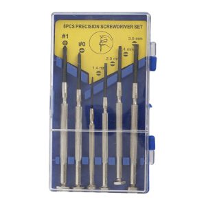 Skruetrækkersæt Præcision 6 dele