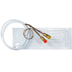 Isotherm plade fordamper 350 x 130mm med X koblinger til